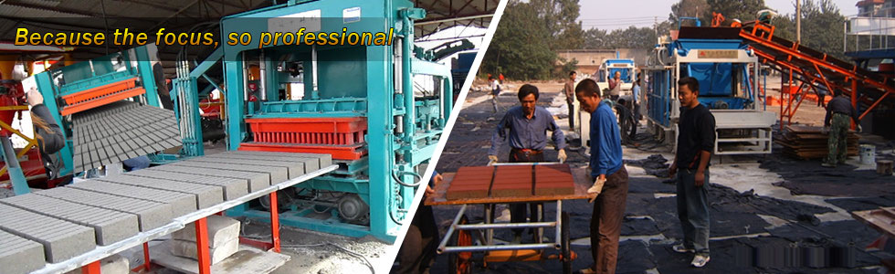 Block brick making machine