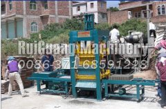 Block brick machine production field