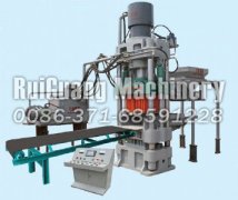 Hydraulic brick machine