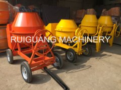 <b>Tilting drum type concrete mixer without fed hopper</b>